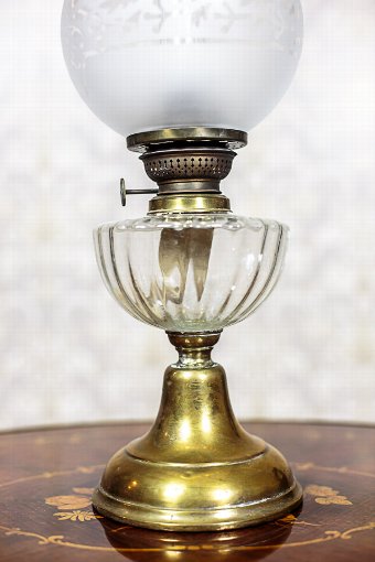 Antique Kerosene Lamp from the Turn of the Century