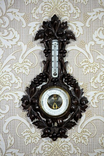 Antique Barometer in a Spectacular Case