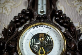 Antique Barometer in a Spectacular Case