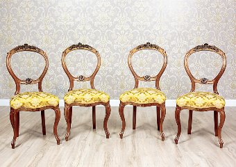 Antique Four Neo-Rococo Chairs