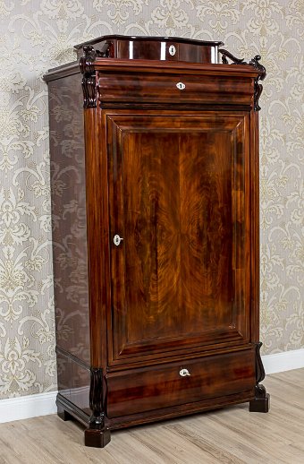 Antique Vertico/Linen Cabinet, Circa 1860