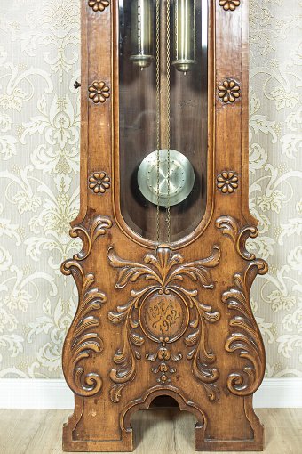 Antique Grandfather Clock, Circa 1910
