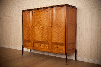 Antique Intarsiated Dresser from the Mid. 20th century