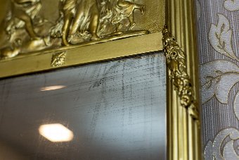 Antique Antique Mirror in a Gilded Frame