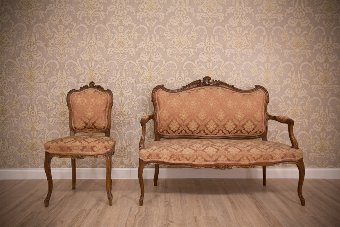 Antique Neat Rococo Sofa, Circa 1920
