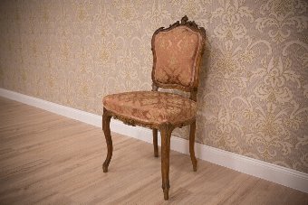 Antique Rococo Chair, Circa 1920