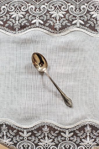 Antique A Single Silver Teaspoon