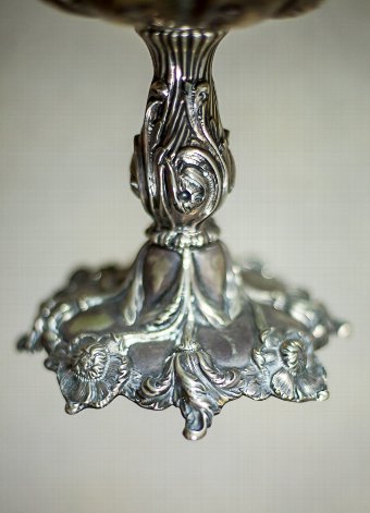 Antique Silver Epergne, Circa 1852