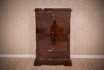 Unique Secretary Desk, Circa 1860, AFTER RENOVATION