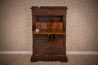 Antique Unique Secretary Desk, Circa 1860, AFTER RENOVATION
