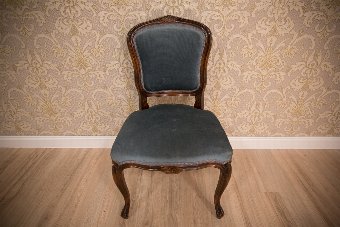 Antique A Chair with a Footstool, Circa 1930