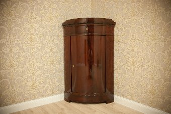 Biedermeier Corner Dresser, Circa 1860, AFTER RENOVATION