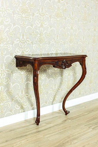 Antique Mahogany Console Table from the 19th c.