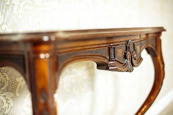 Antique Mahogany Console Table from the 19th c.