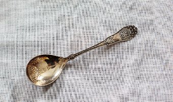 Antique Collector’s Silver Spoon