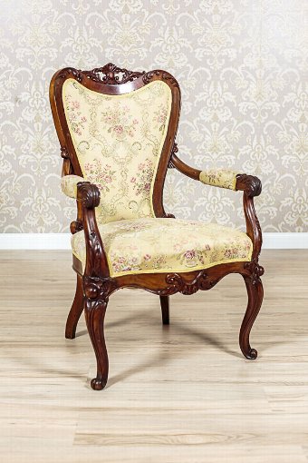 Antique Neo-Rococo Suite of Armchairs and Chairs