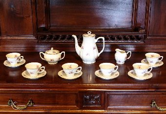 Enchanting, Porcelain Coffee Service for 6 People