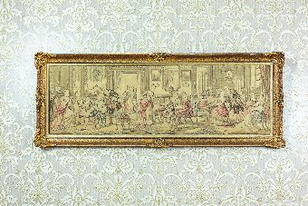 Tapestry with a Genre Scene