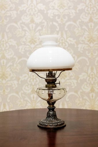 Antique Kerosene Lamp from the 2nd Half of the 19th c. (Circa 1865)