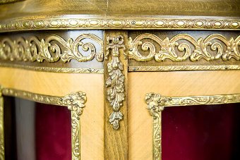Antique Louis XV-Stylized Showcase