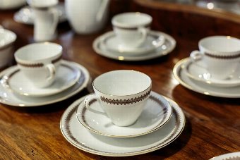 Antique Rörstrand Coffee Service for 12 People