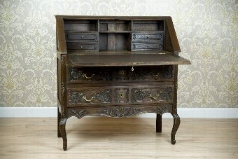 Antique Writing Desk in the Neo-Rococo Forms