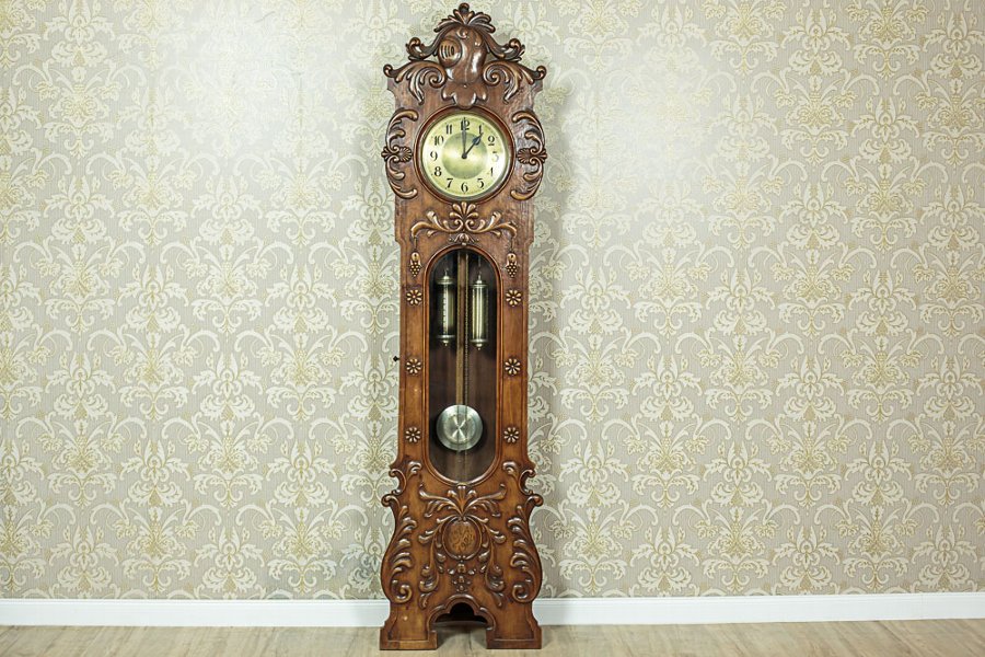 Antique Grandfather Clock, Circa 1910