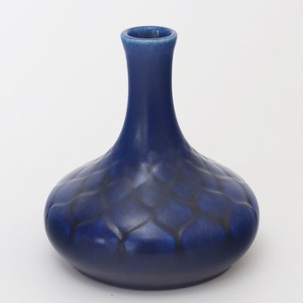 Antique Pilkington's Royal Lancastrian Pottery Decorated Bottle Vase c1925