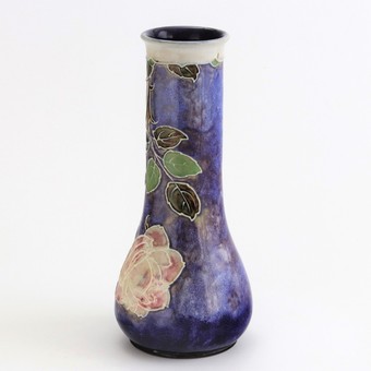 Antique Royal Doulton Stoneware Vase by Bessie Newbery c.1910