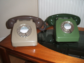 Antique 70's retro original GPO telephone