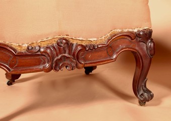Antique An exceptional and beautiful Victorian Cuba Mahogany 3 Piece Salon Suite.