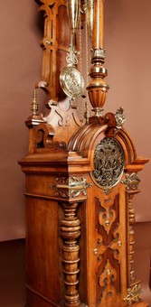 Antique Exhibition Quality Black Forest LFS Longcase Clock, Circa 1876