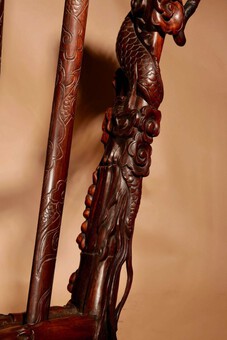 Antique  A Magnificent Chinese Ceremonial Poles/Halberds Stand, China circa 1850.
