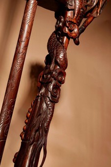 Antique  A Magnificent Chinese Ceremonial Poles/Halberds Stand, China circa 1850.