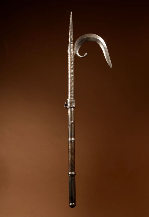 Early Guisarme / Billhook Hand Weapon, Continental Circa 1700