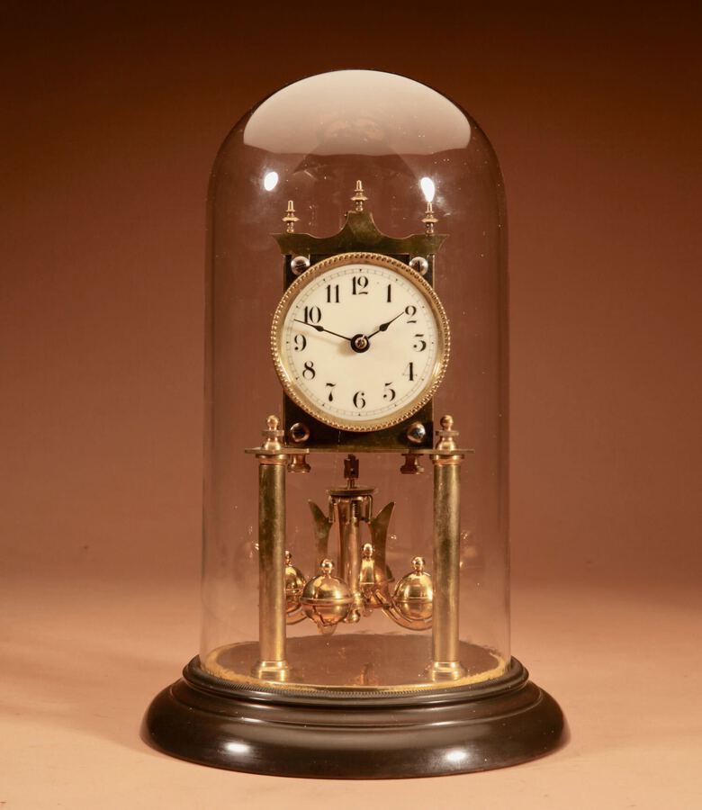 Torsion Anniversary Year Mantel Clock Circa 1920.