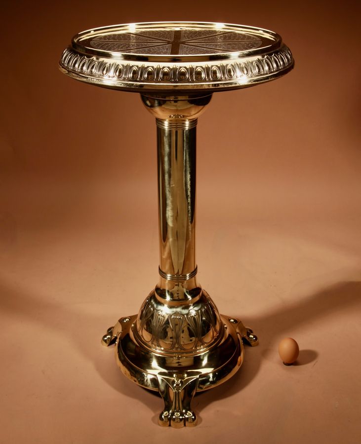 Occasional Brass Coffee/Wine Table Dutch Art Nouveau.