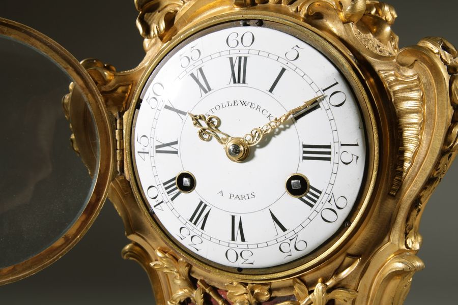 Antique   St. Germain Very Elegant and Important French Louis Quinze Pendule / Mantel Clock, Circa 1750