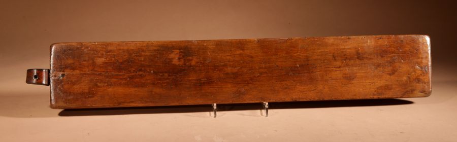 Antique  Early Dated 1728 Stylish Norwegian Mangle Board