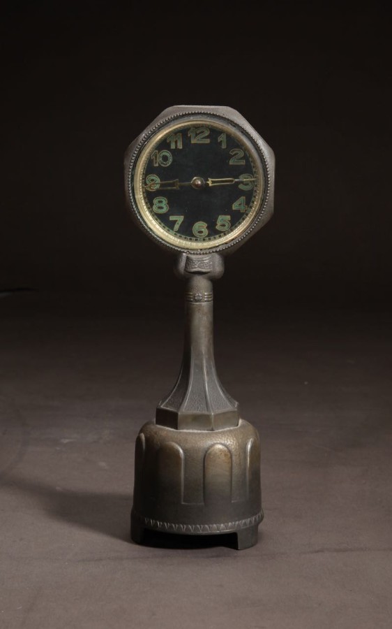 Antique An Art Deco Very Rare and Very Decorative Mystery Clock. Circa 1900-1920