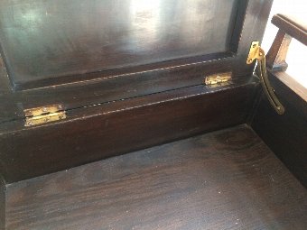 Antique Edwardian Mahogany Piano Stool
