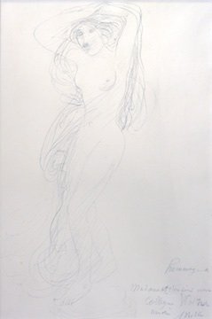 Auguste Rodin Femme Nue Aux Bras 