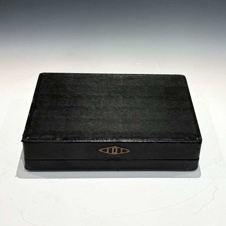 Antique #10207 An Elizabeth II Black Despatch Box ‘Permanent Secretary to the Treasury’