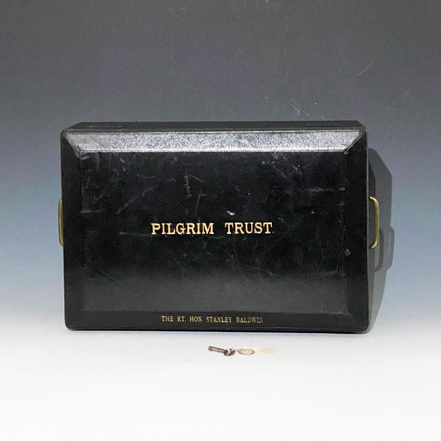 Antique #10136 THE RT. H0N. STANLEY BALDWIN, PILGRIM TRUST Despatch Box.