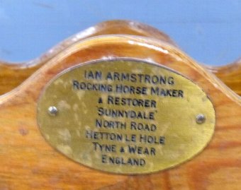 ian armstrong rocking horse