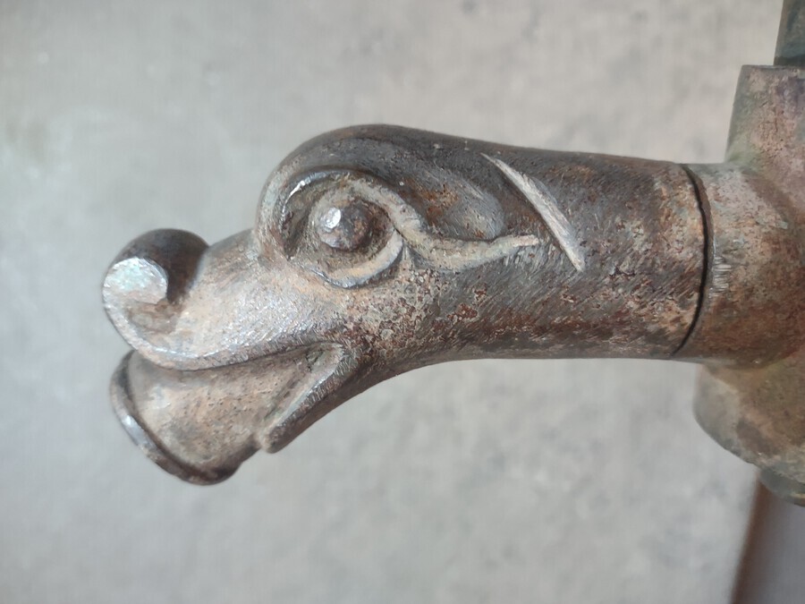 Antique Zoomorphic bronze tap 18th century