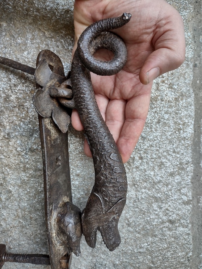 Zoomorphic Door Knocker Haute Epoque