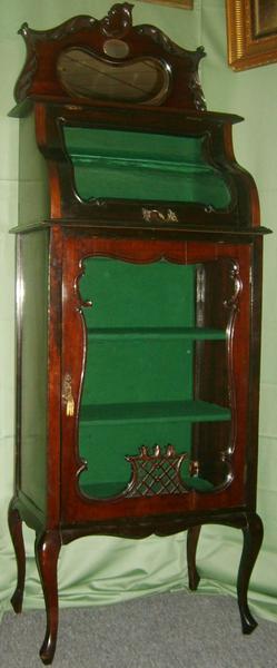 Art Nouveau show-case cupboard