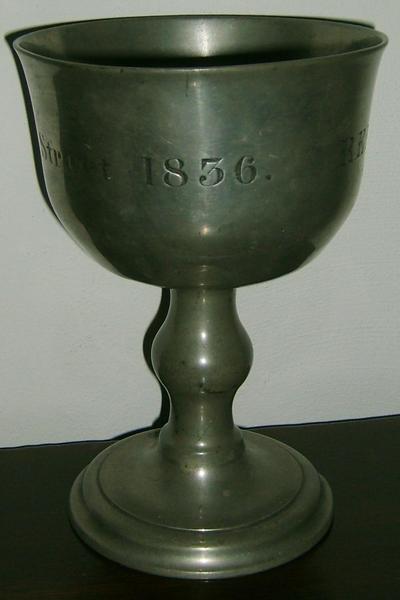 Pewter cup