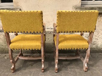 Antique Antique pair of side chairs